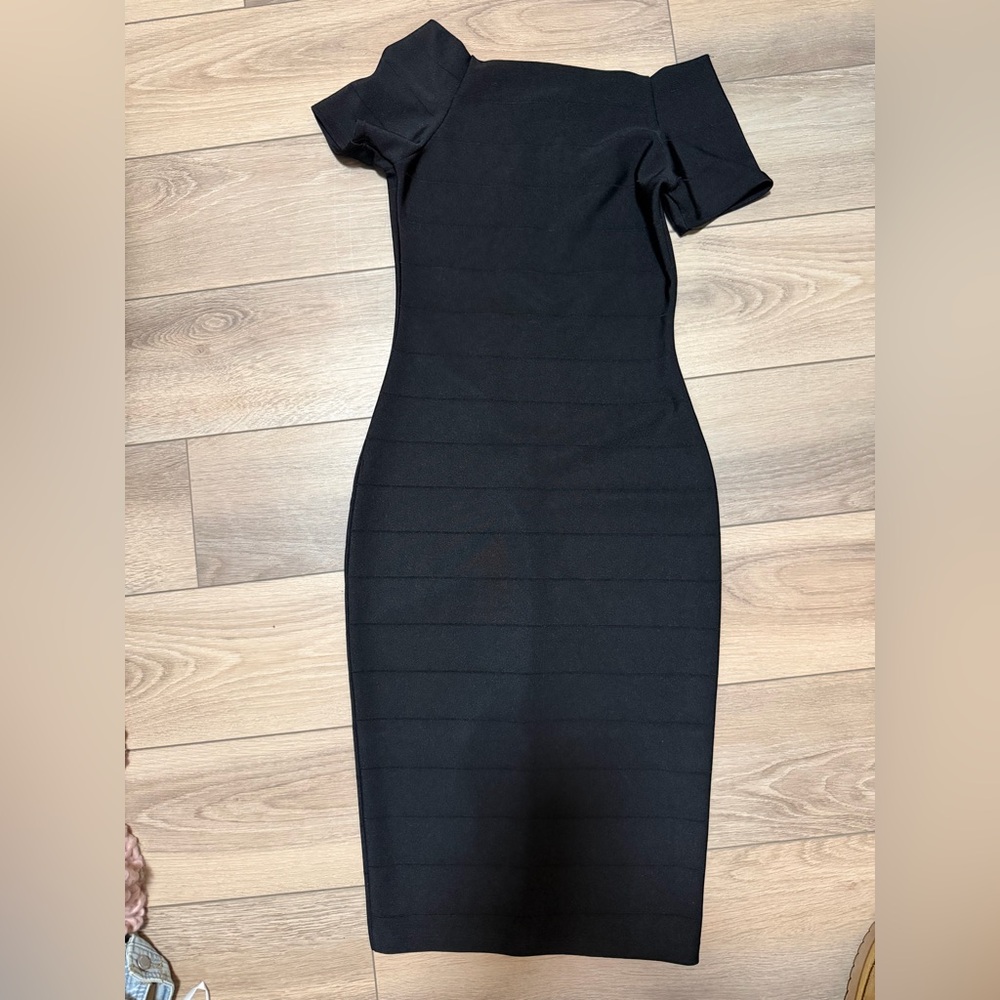 Black Bandage Bodycon Dress